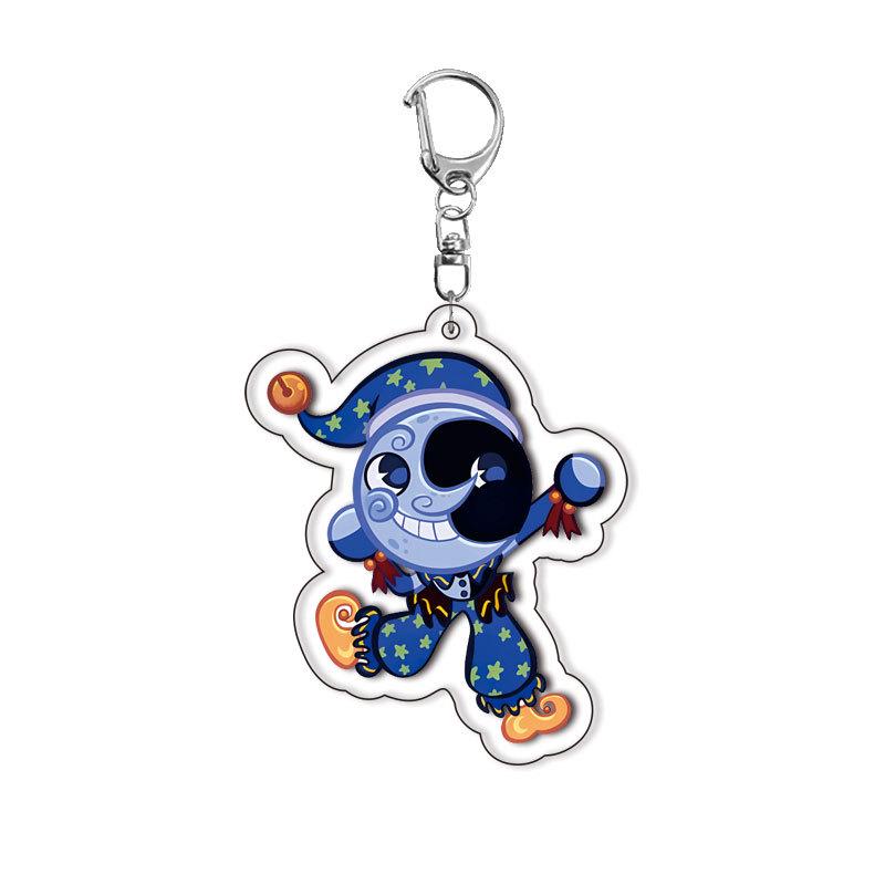 FNAF Sundrop Security Vulnerability Final Boss Clown Sun Doll Pendant
