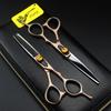 Japan, Pipe Semi-Golden Paint, Hair Scissors, Hair Scissors, Flat Scissors, Bangs Scissors, Tooth Scissors, Thin Scissors