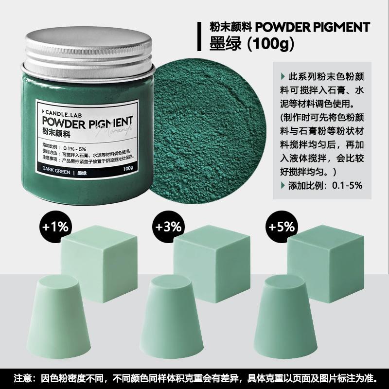 Gypsum Colored Pigments Morandi Fluorescent Dyes Rich Color Good Dispersion for Sculptures Teaching Models Candle Crafts