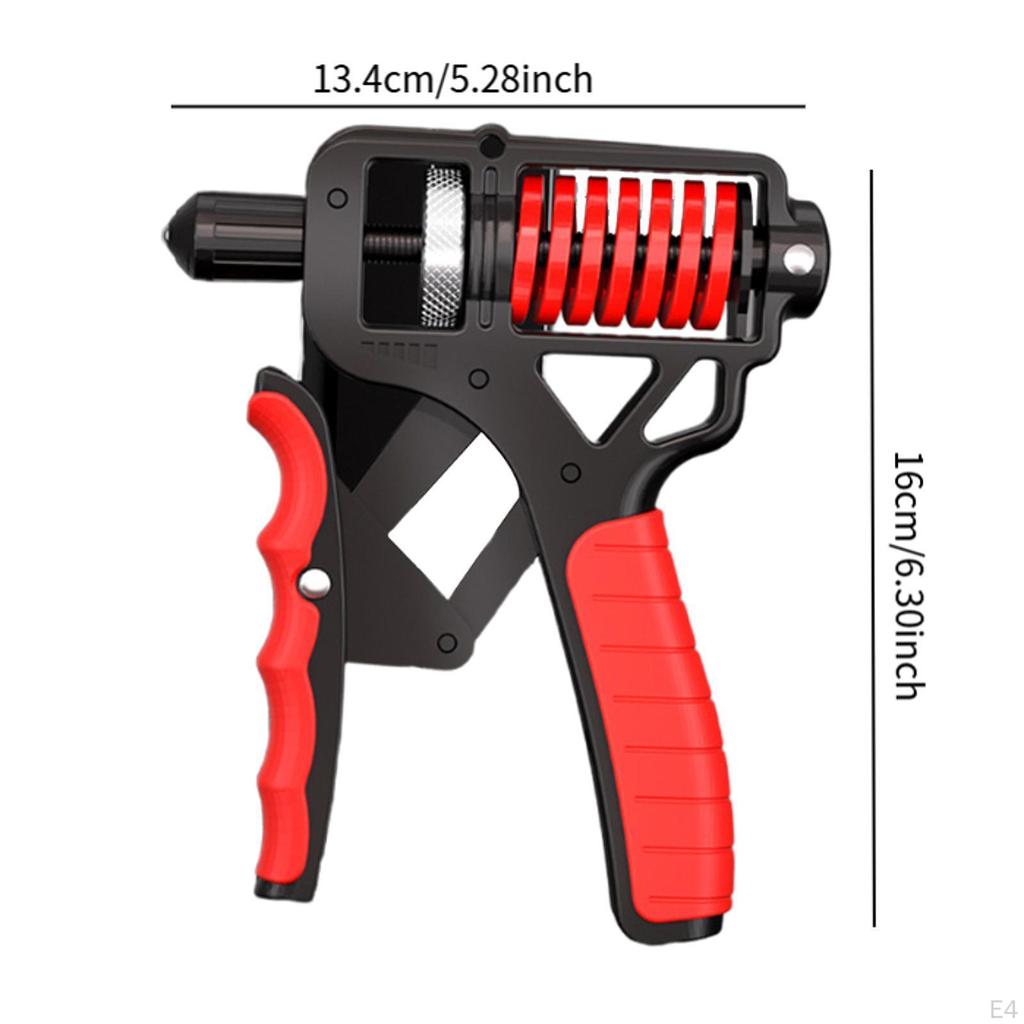 Adjustable Hand Gripper for Strength Training 5-165kg Portable Finger Exerciser Musicians