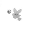 Blue Elf Enamel Pins Custom Cartoon Anime Character Brooches Lapel Badges Animal Jewelry Gift for Friends