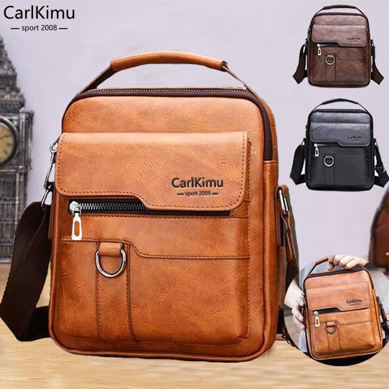 Trendy Business Backpack Trendy New Bag Official Document Handbag Vertical Style Shi Handbag Shoulder Bag Casual Crossbody Bag Male