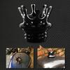 Motorcycle Crown Style Vented Fuel Tank Cap CNC Oil Cap Fuel Gas Tank Cover For Harley Sportster Dyna Softail Touring Road King