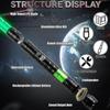 Light Saber Laser Sword Rgb 7 Colors Changeable Electronic Light Sword  Sound1pcs-black