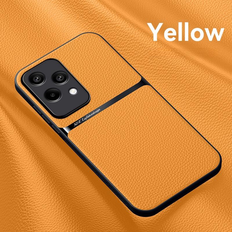 Magnetic Car Holder Leather Case For Honor 200 Lite Honor200 Pro Soft Leather Shockproof Cover For Honor 200Pro 200Lite Funda