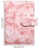 A6 Vintage embossed PU piele DIY Binder notebook copertă jurnal agendă planificator hârtie copertă școală papetărie