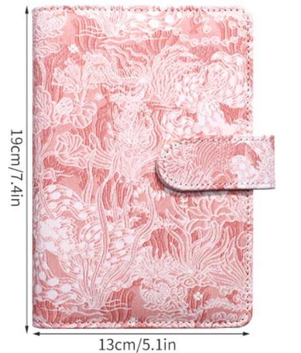 

Формат А6, винтажная тисненая искусственная кожа, переплет, обложка для блокнота, ежедневник, ежедневник, бумажная обложка для школьных канцелярских принадлежностей A6