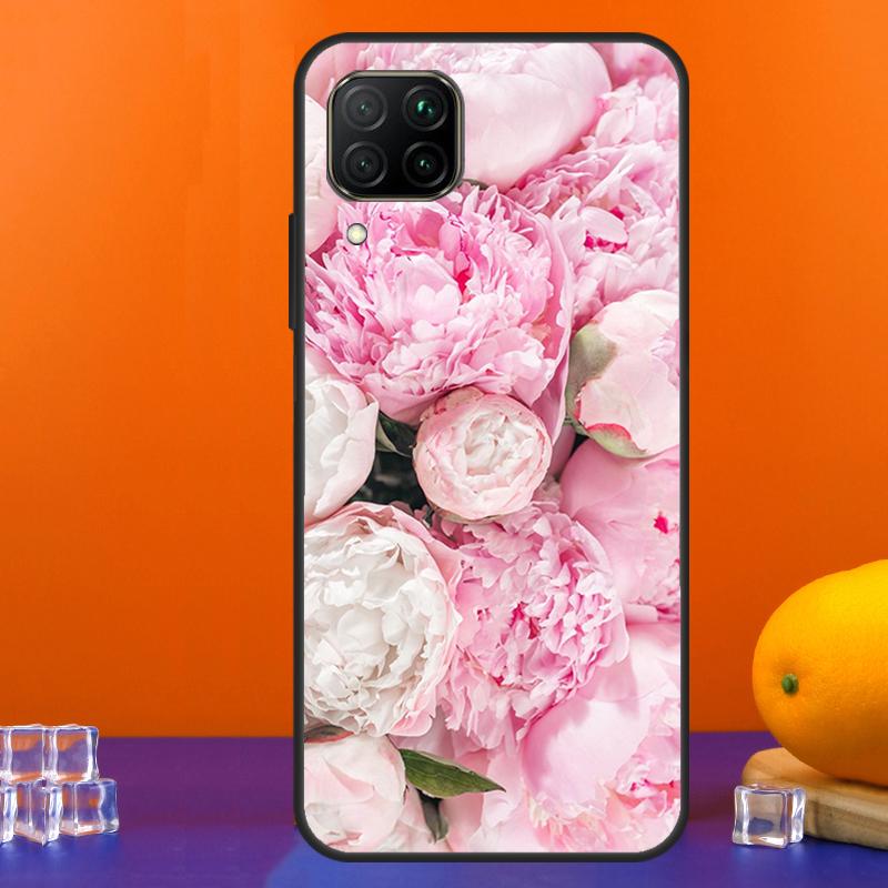 Peonies Beautiful Flower For Huawei Nova 12s 12i 11i 5T 9 10 SE Y91 Y90 Y60 Y70 Y72 Y61 P60 Pro P20 P40 P30 Lite Case