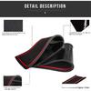 Auovo Anti Dust Door Mats for Chevy Traverse Accessories      2018 Interior  Fit Door Cup Center Console Liners 28pcs/Set (Red,Updated)