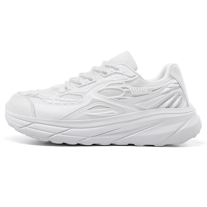 TUINANLE Mens Casual Black Sneakers Wide Toe Breathable Lightweight Mesh Trainers Comfortable Durable for Walking and Outdoor Activities