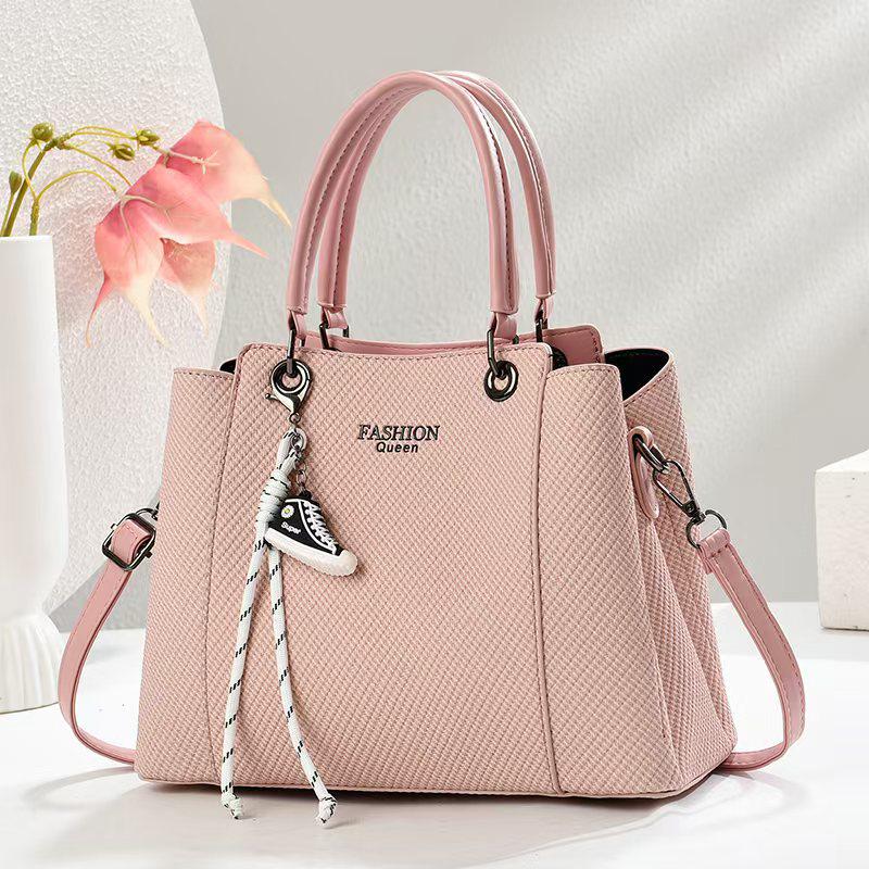 Luxury Women's Large Capacity Textured Crossbody Handbag 2025 - Elegant Style for the Modern Mom