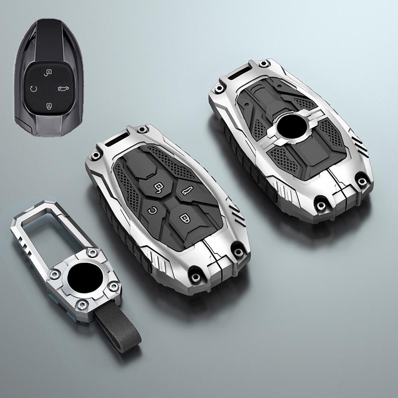 Zinc Alloy Auto Smart Key Fob Cover Case Housing Fit For Trumpchi Gac Empow J11 J12 J13 J14 J15 J16 Gs8 Protector Auto Accessories