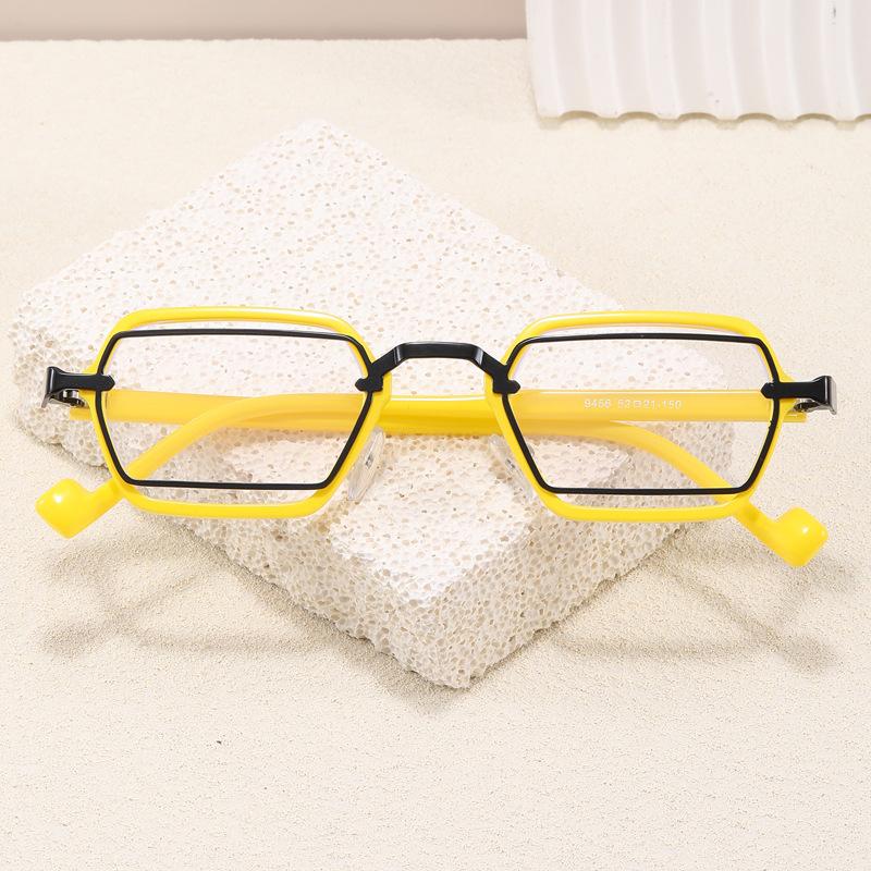 European American Style Woman Sunglasses Polygon Shape Stylish Sun Glasses Man High Quality Uv Protection Female Sunglass