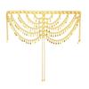 Arab Bridal Headwear Hair Accessories Tassel Sequins Coin Head Chain Hair Chain Performance Accessories Ethnic Style Head Cover Hair Cover