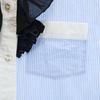 LOUIS VUITTON Made in France Long sleeve Cotton shirt 36 With ruffles Women Used