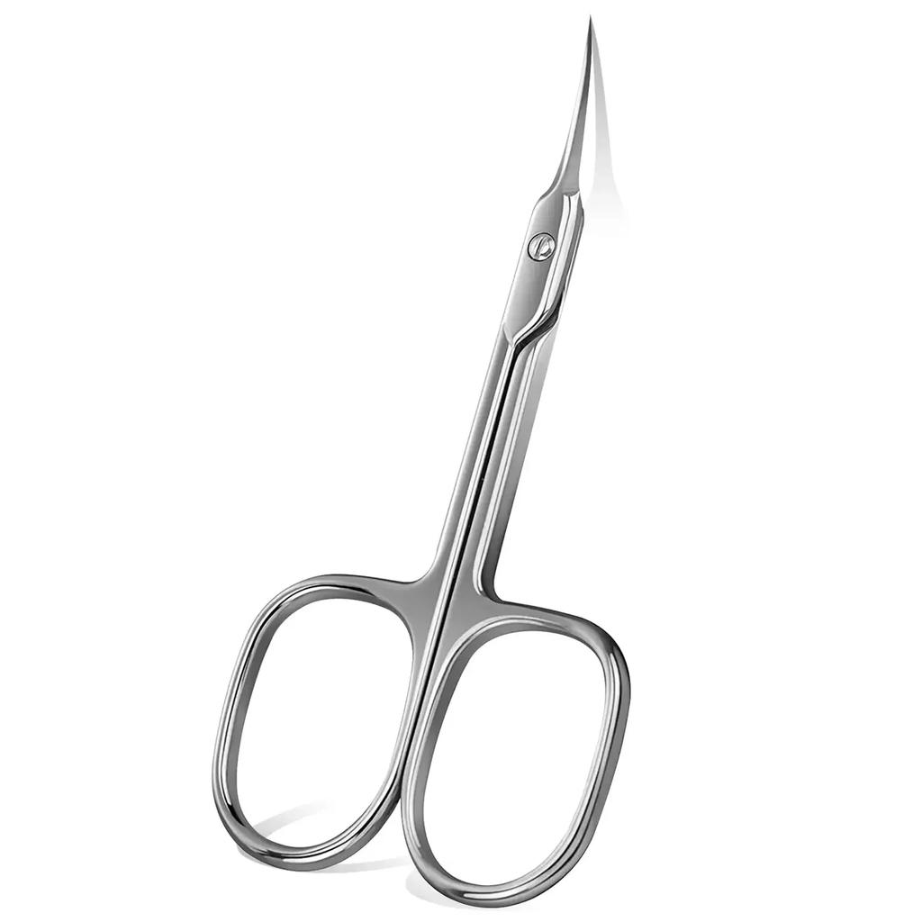 Forbicine per Cuticole Trimmer Extra Sottile per Manicure e Pedicure Lama Curva Punta Affilata Kit per la Cura per Nail Art