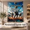 Fortnite Tapestry, Personalized Custom Text, Wall Hanging Tapestry For Living Room Home Wall Decor
