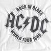 AC/DC Unisex Adult Tour Emblem T-Shirt