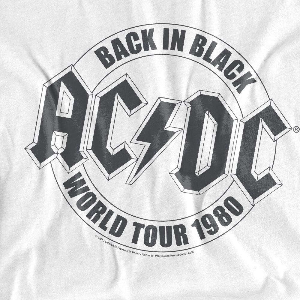 AC/DC Unisex Adult Tour Emblem T-Shirt