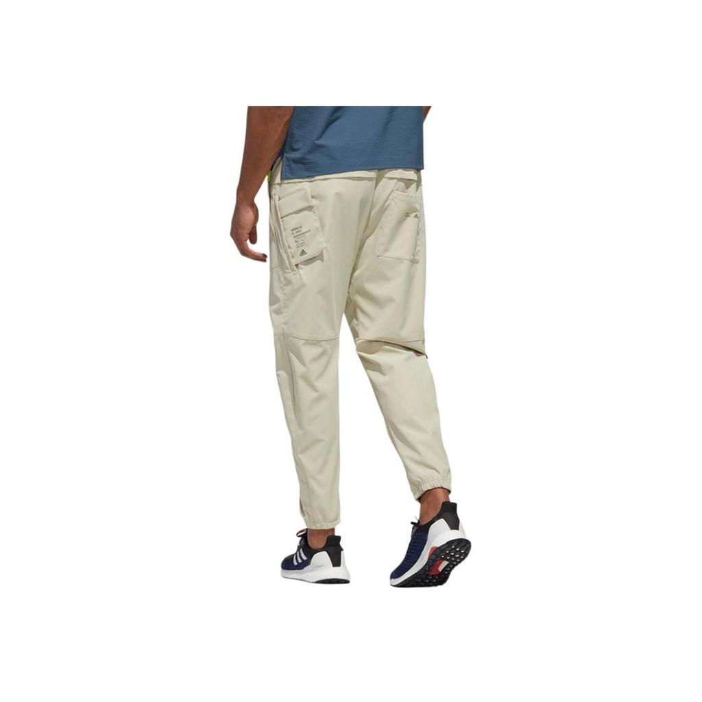 adidas Twill Training Pants Men Bottoms Grassland-Brown GF4004