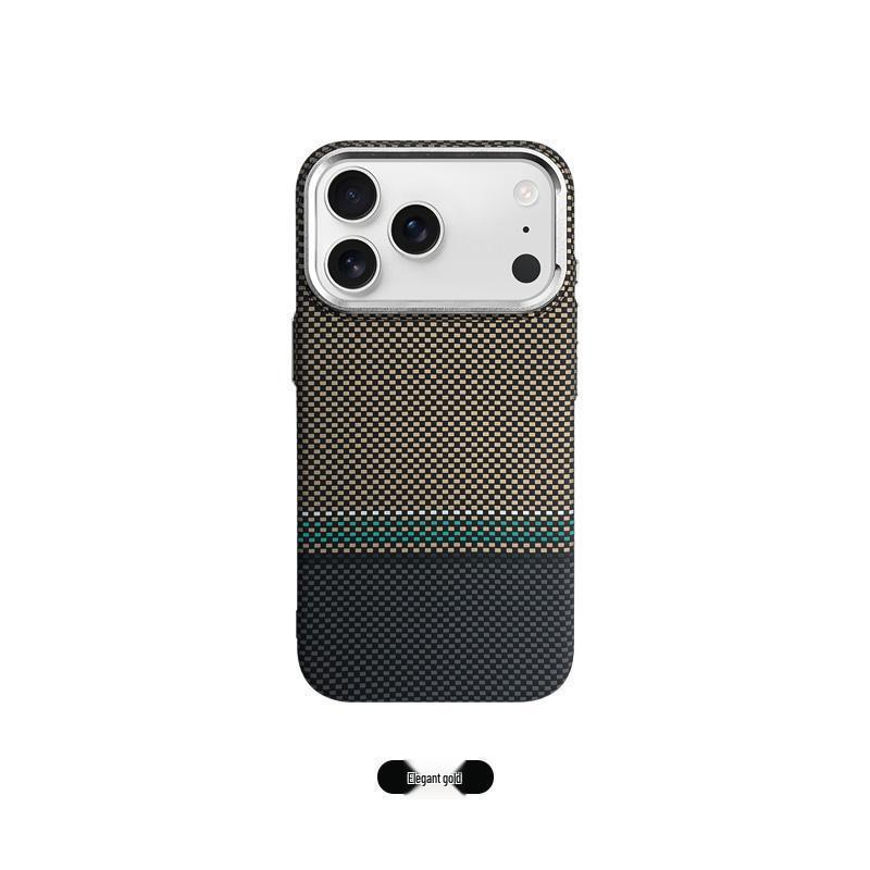 iPhone 17 Pro Max Sunset Moonrise Kevlar Magnetic Case - Drop-proof, Skin-feel, Apple 16 Compatible