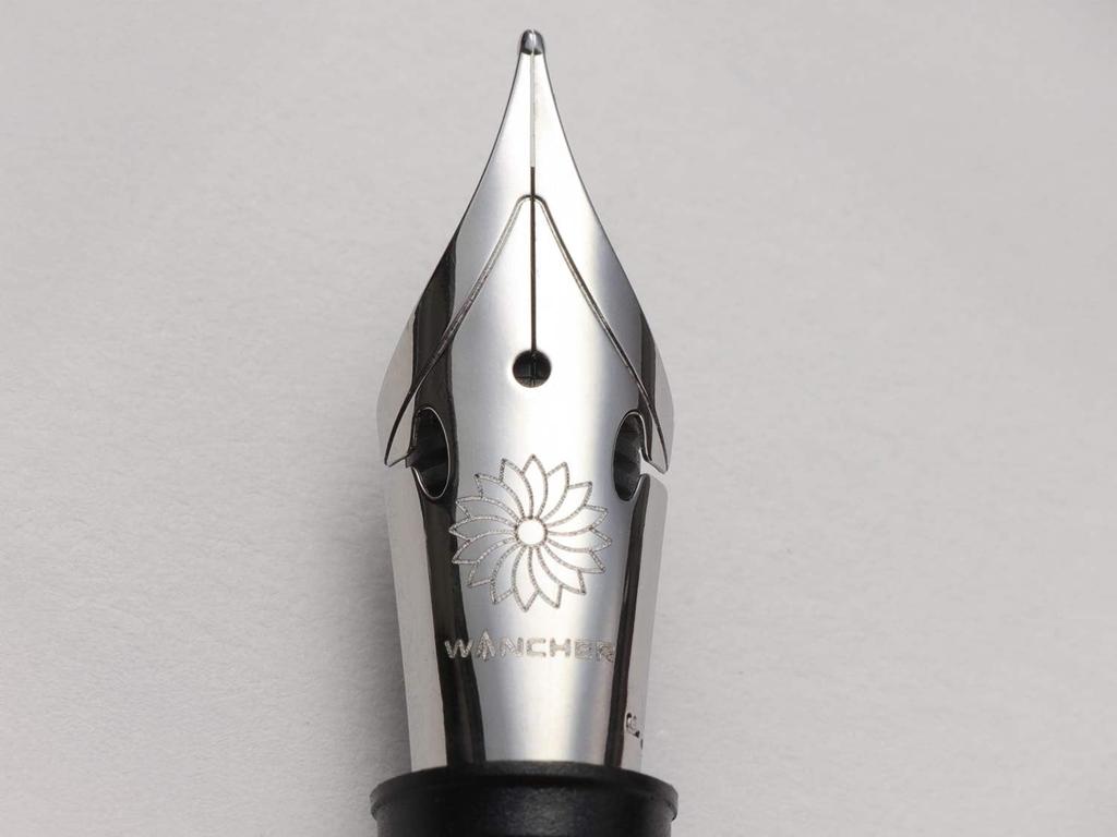 WANCHER Replacement Nib Jowo Soft Nib Stainless Steel for Wancher Fountain Pens Made by Germany Fountain #6 Jowo, [Wancher Pen]