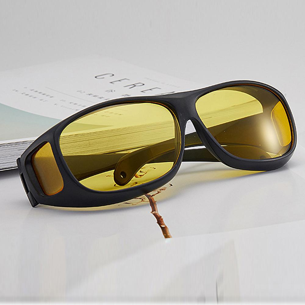 Anti-Glare Night Vision Driver Goggles Sunglasses Cycling Goggles Fashion Night Driving Enhanced Light Glasses Car Accessries