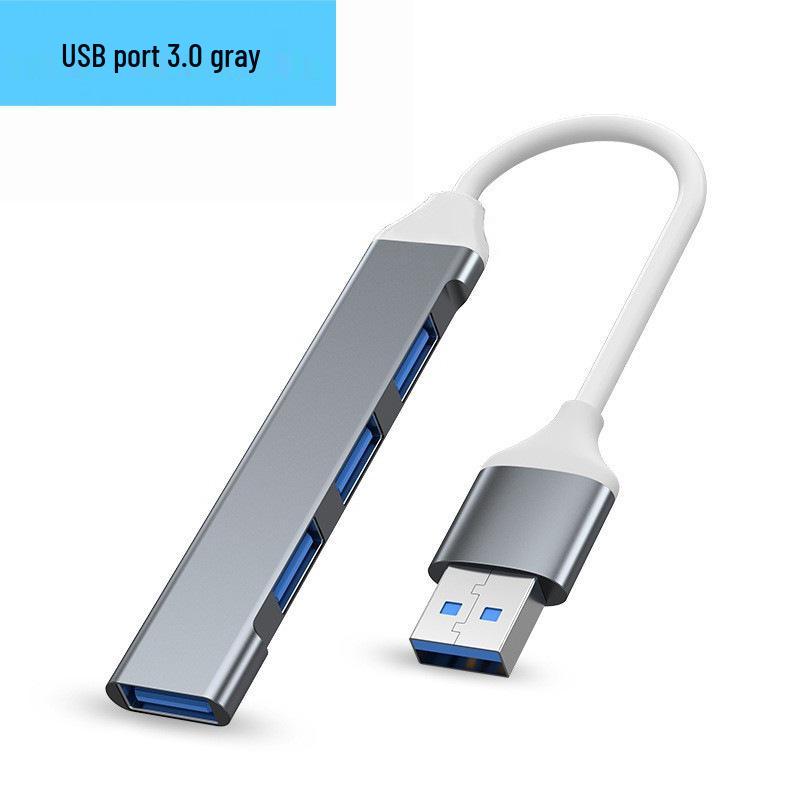 USB Type-C Multi-Port Hub & Extender for Flash Drives and Laptops
