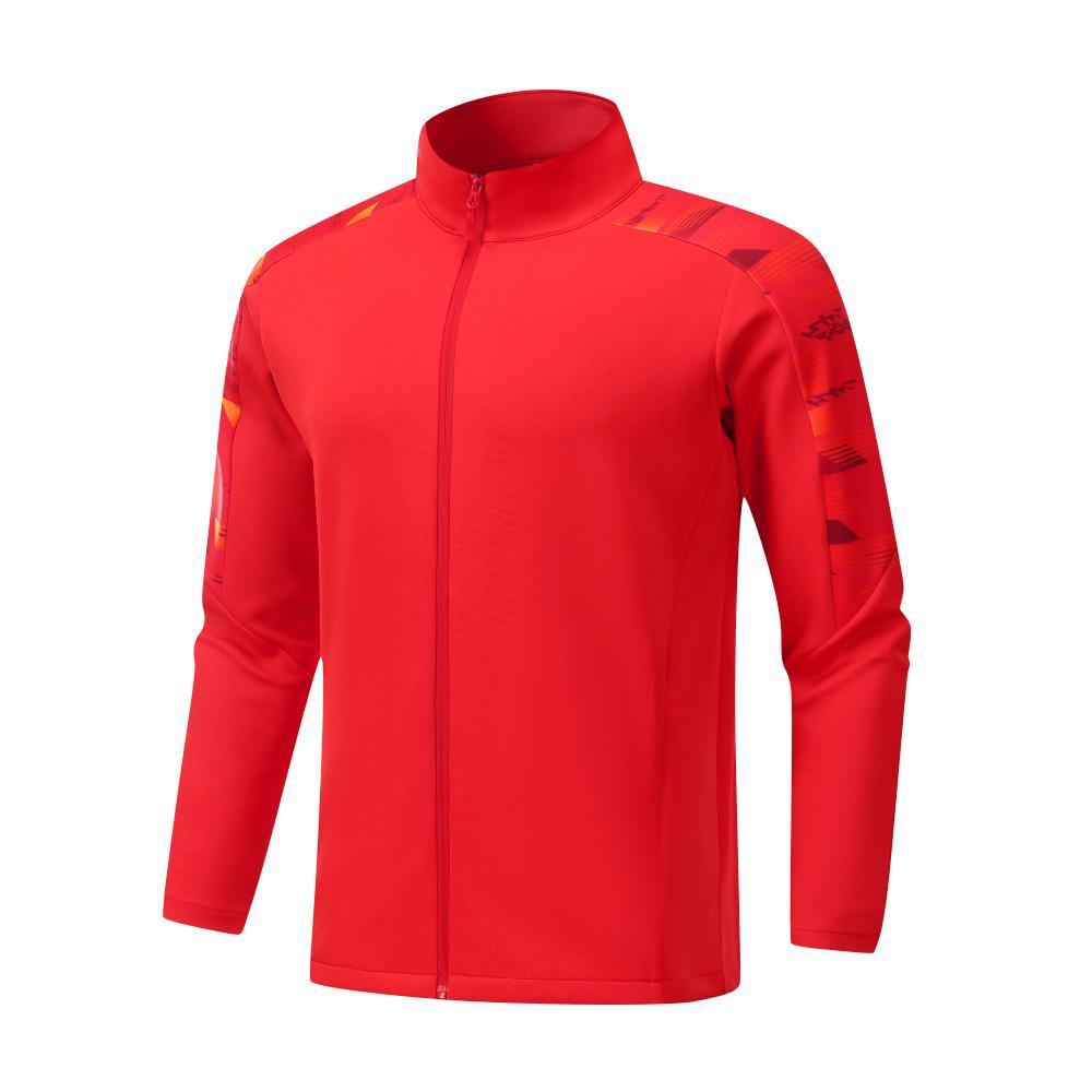 Unisex Autumn/Winter Table Tennis & Badminton Sports Jacket Set - Casual Coach & Team Uniform