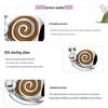 Ziyun Original Niedliche Schnecke Herr. DIY S925 Silber Perlenarmband SCC2064