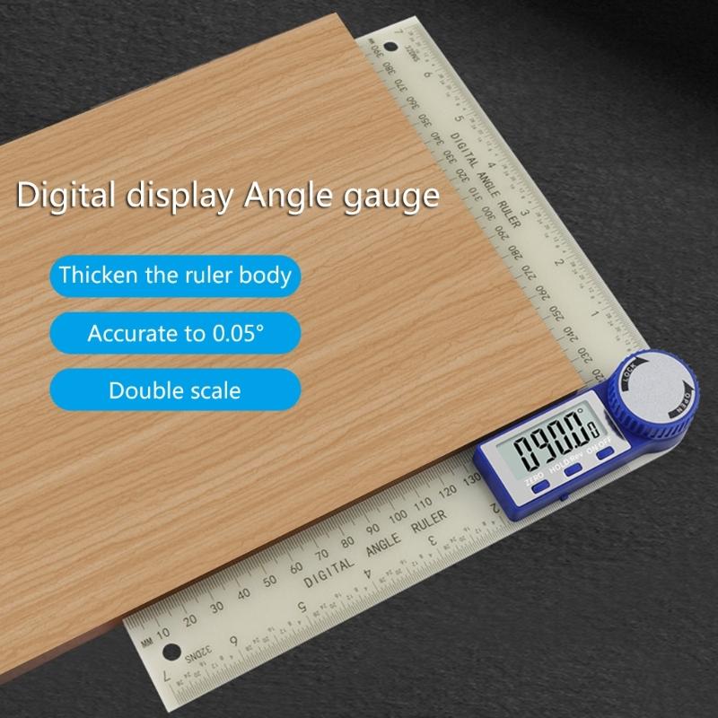 Engineering Digital Angles Finders 360 Degree LCD Display Electronic Protractor Tool For Furniture Making