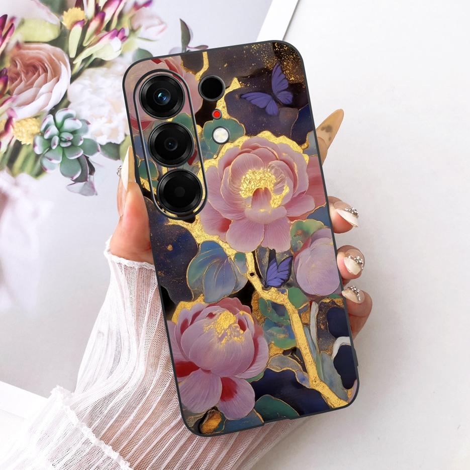 For Tecno Camon 50 4G Case CN5 Cute Lion Fashion Painted Cover Soft TPU Phone Case For Tecno Camon 50 Pro 4G CN5c Camon50 Fundas