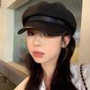 Autumn And Winter British Retro Newsboy Painter Hat Duckbill Beret Octagonal Hat