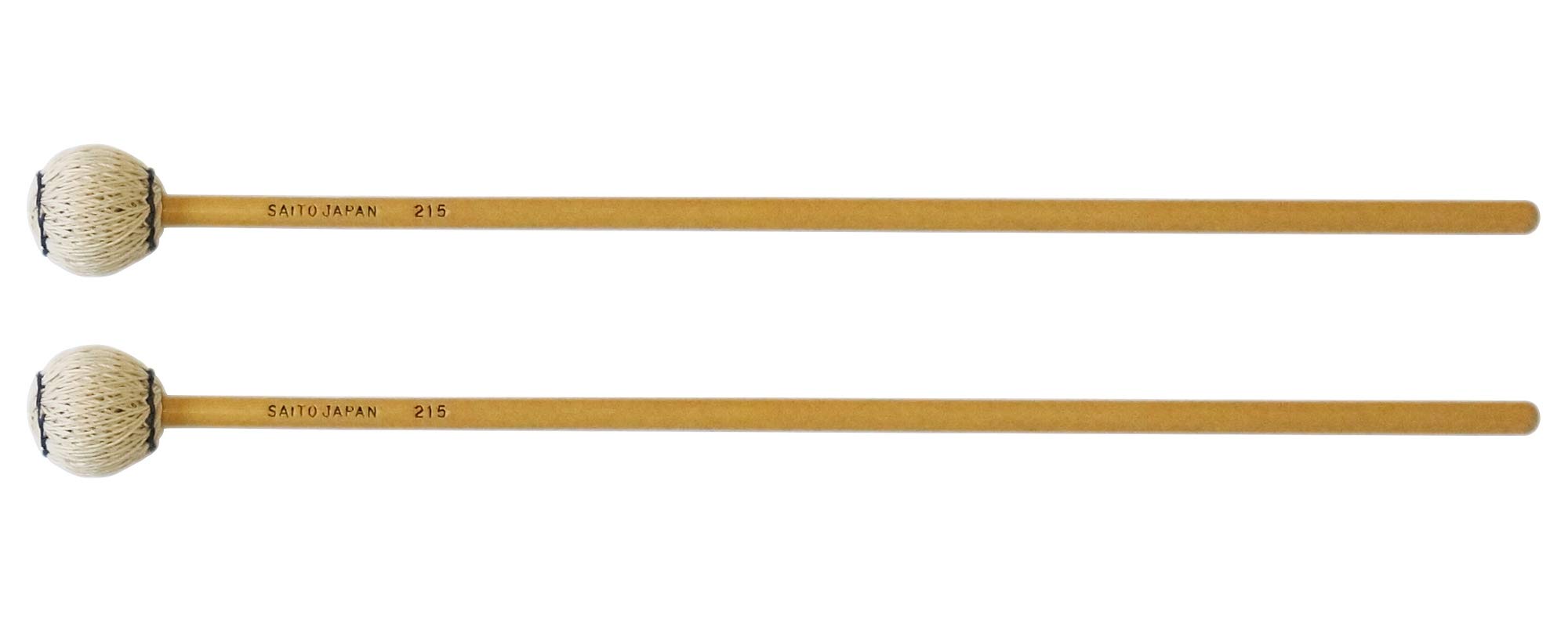 

Saito Keyboard Mallet, Cord Wrap, 210 Series [No. 215], Hardness: MS (Medium Soft), Rattan Handle: 37cm