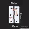 Stainless Steel Folding Casement Hinge for Doors, Windows, Wooden Boxes & Luggage (1-4 inches)