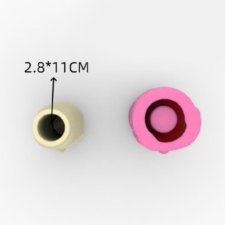 Resin Vase Mold Flower Vase Molds Silicone Flowerpot Mold Human Face Shape Ornament Molds for Hand-Making Flowerpot