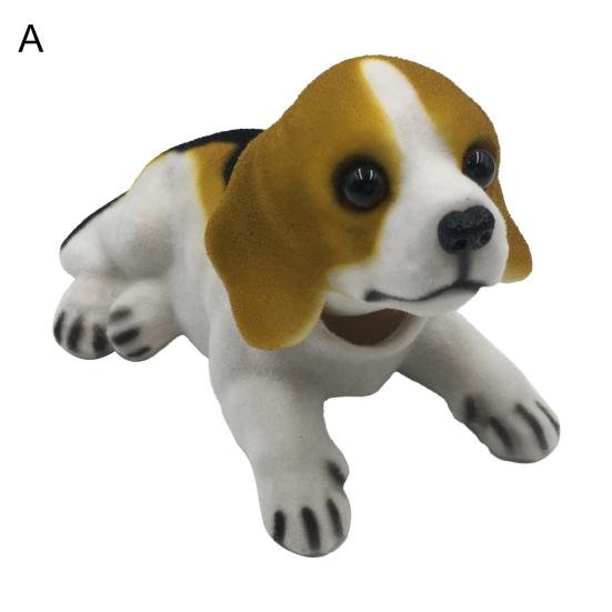 Długotrwała ozdoba dla psa Żywy wygląd Śliczny doskonały szczegół Potrząsaj głową