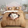 Hamster Duvet Cover Family Pet Guinea Pig for Women Children Boys Girls Lovely Mini Animals Quilt Cover for Bedroom Decorations
