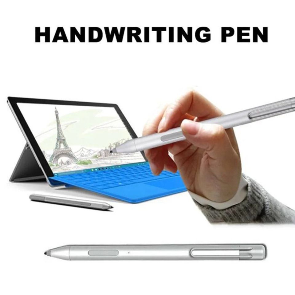 Lápiz Táctil de Aleación Microsoft Surface Go Pro 7/6/5/4/3/Book 4096 Presión Rechazo de Palma Pantalla Táctil Activo Electromagnético Activo