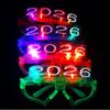 Square/Love Heart Shape 2026 LED Glow Glasses LED Glow New Year Party Glasses  New Year Gift
