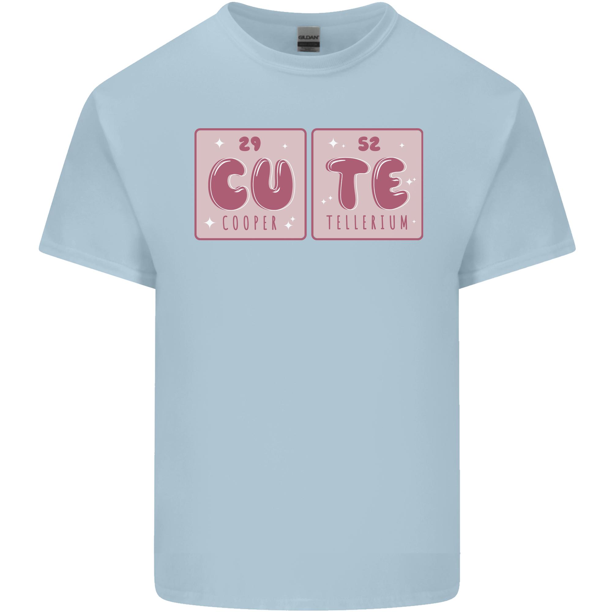 Cute Funny Periodic Table Unisexs Light Cotton TShirt S