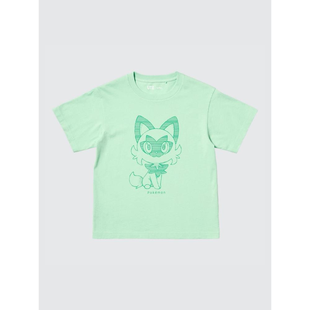 Uniqlo T-shirt Graphique UT Pok Mon Enfant Manches Courtes E