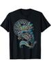 Arte Axolotl Messico T-Shirt Messicana