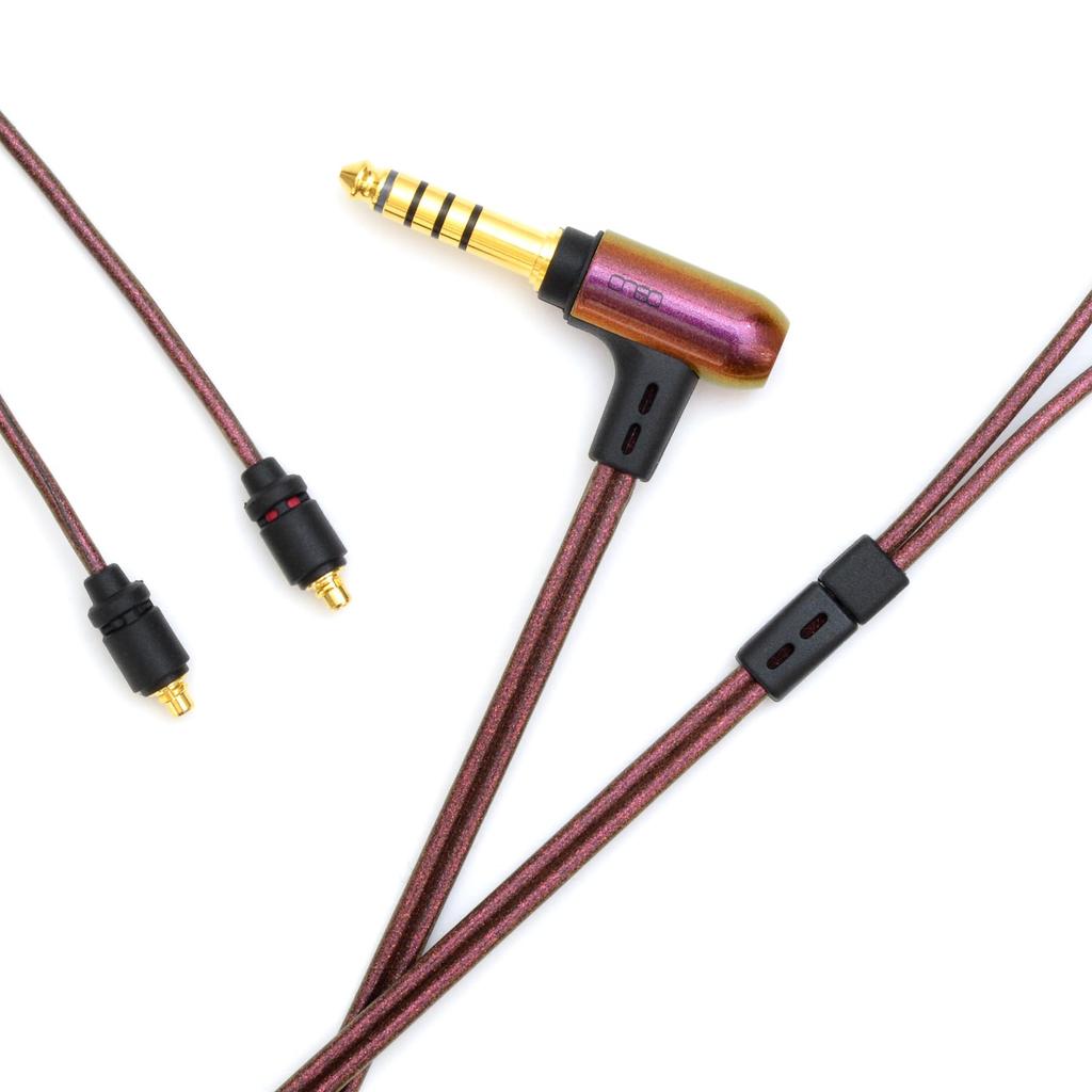 onso 10 to MMCX Balanced Earphone 4.4 (5-pole) (L/R) Cable, 1.2m, iect_10_bl4mr_120