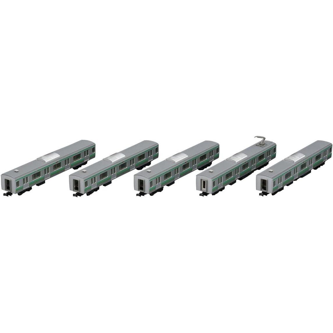 TOMIX N Gauge JR E231 0 Series Commuter Updated Set Model Train Train, Joban/Narita Line, Car, Add-on 98448, серый