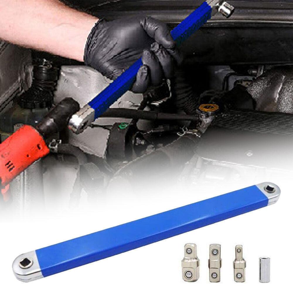 High Carbon Steel 15-inch Offset Extension Wrench Multi-functional Adjustable Tool