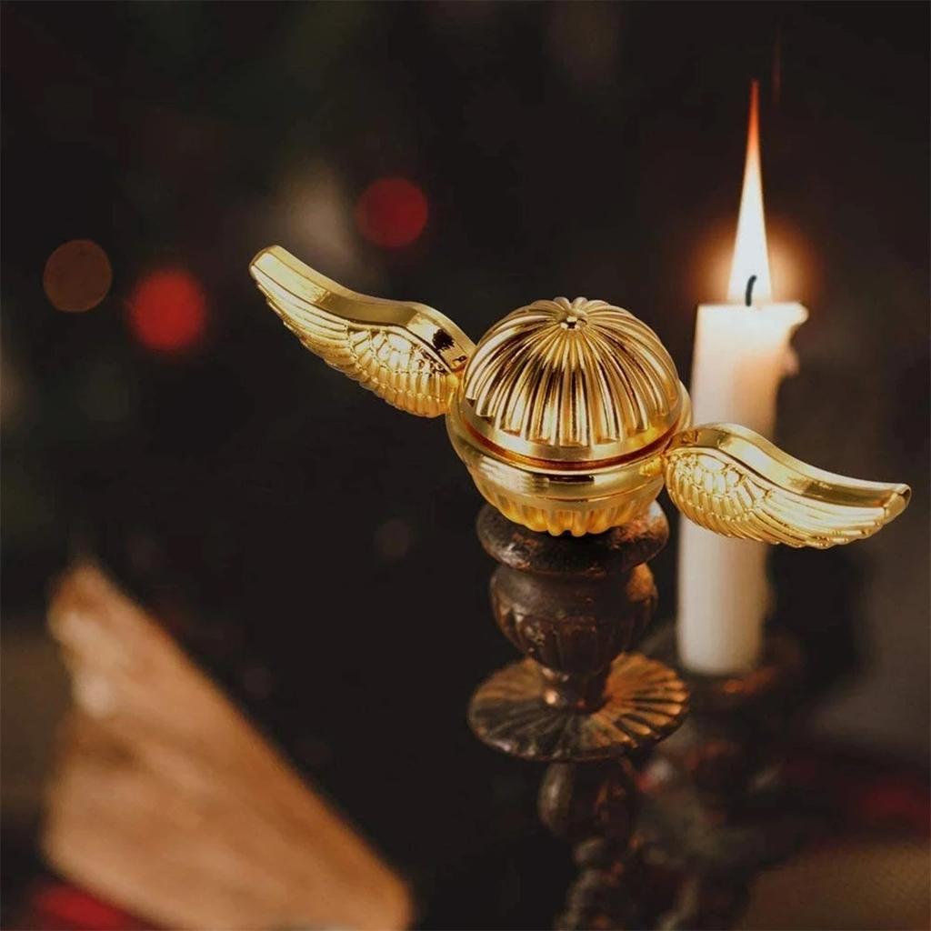 Golden Snitch Cupid Fidget Spinner Antistress Hand Rotation Fidget Toy Hand Spinner Angel Wings Metal Playthings Designed For Children Present