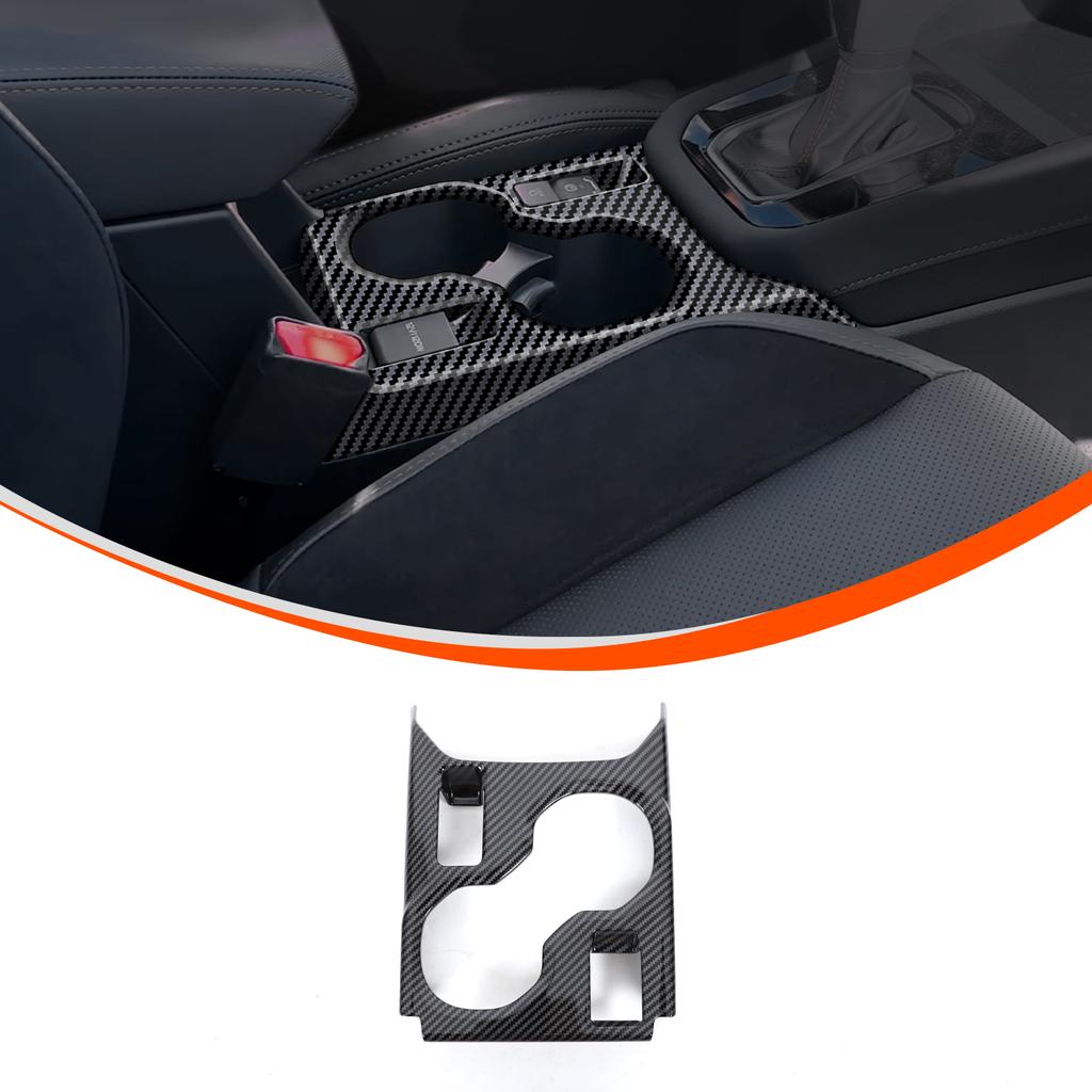 ABS Carbon Fiber For Subaru Forester 2026+ Center Control Shift Panel Air Outlet Frame Glass Lift Frame Sticker Accessories