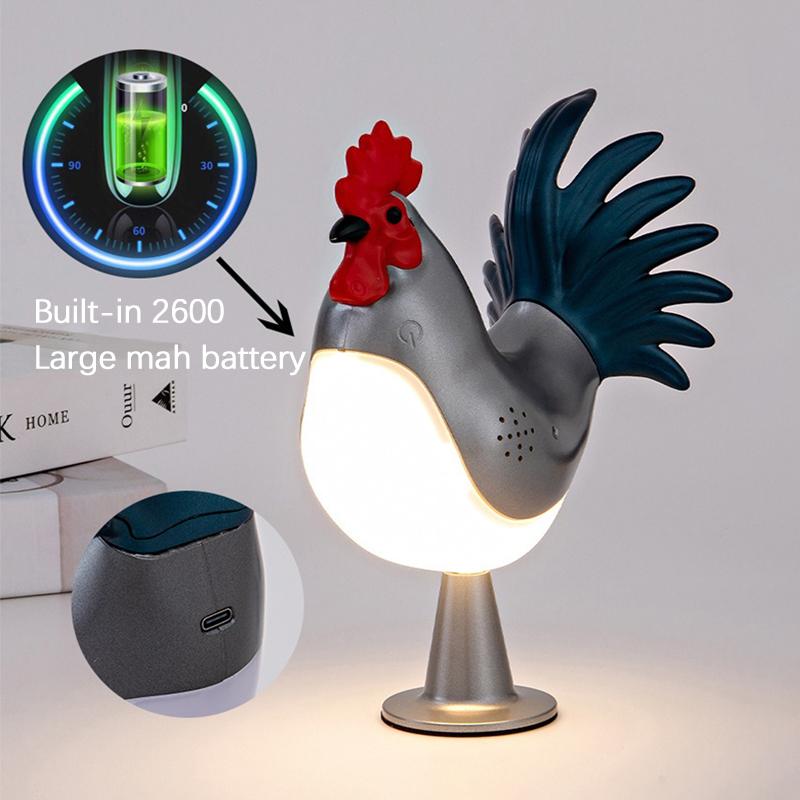Decorative Night Lights Simulated Animal Funny Easter Home Decor Party Carnival Chicken Lamp Chick Night Light Ornaments