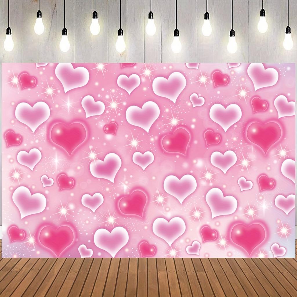 

VIKAMA Gradient HeartPatterned Tapestry Living Room Bedroom Accent Wall Machine Washable Easy Care Waterproof MoistureResistan 74x94cm(29x37in)